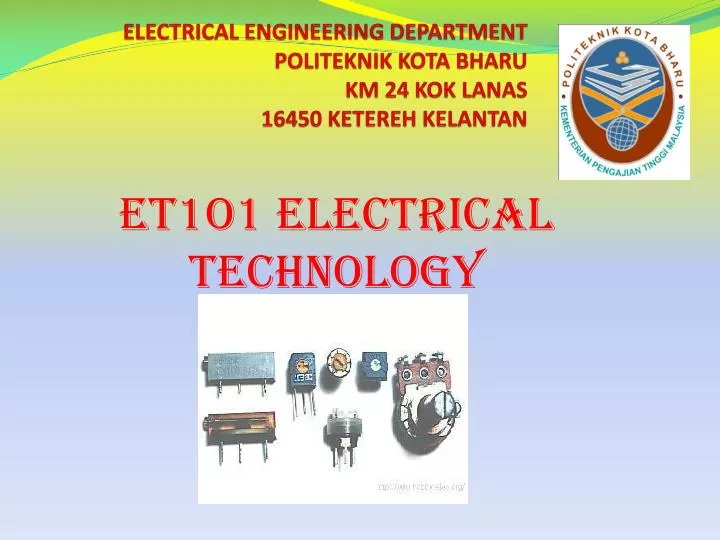 electrical engineering department politeknik kota bharu km 24 kok lanas 16450 ketereh kelantan