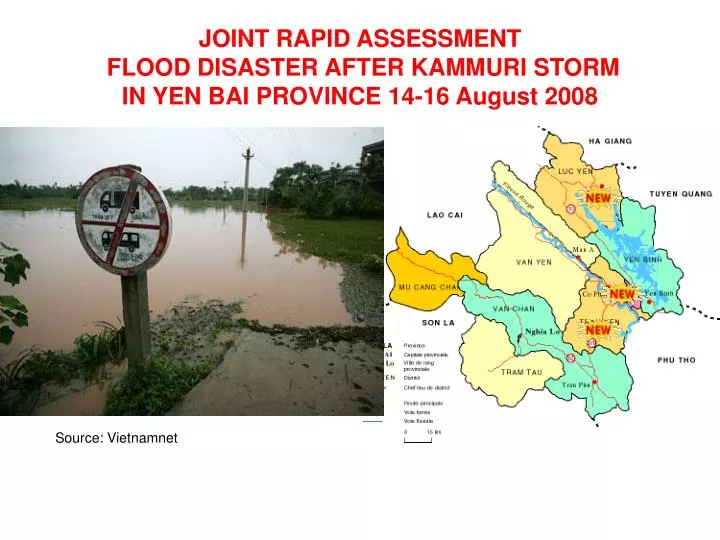 joint rapid assessment flood disaster after kammuri storm in yen bai province 14 16 august 2008