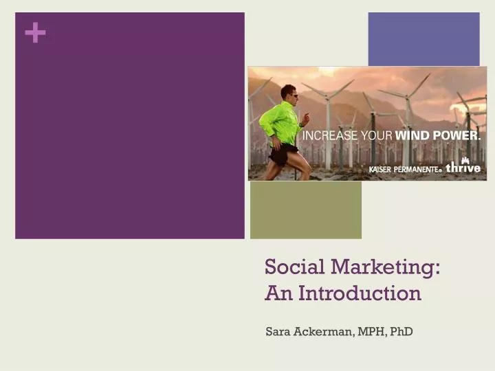 social marketing an introduction