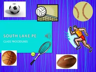 SOUTH LAKE PE