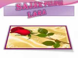 sajak pelipur lara