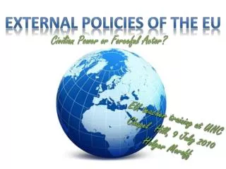 External policies of the EU