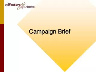 Campaign Brief