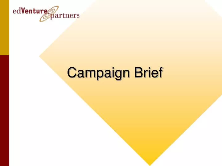 campaign brief