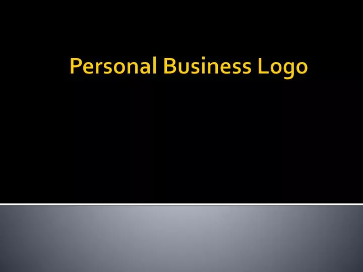 personal business logo