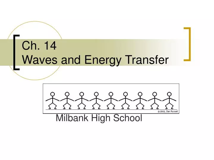 ch 14 waves and energy transfer