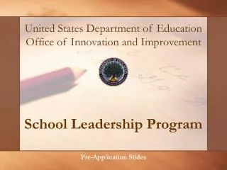 School Leadership Program