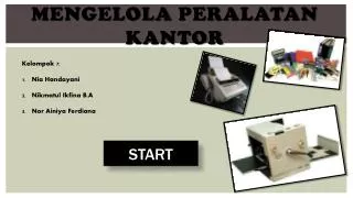 mengelola peralatan kantor