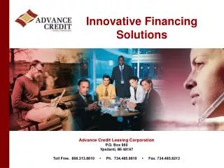 Innovative Financing Solutions