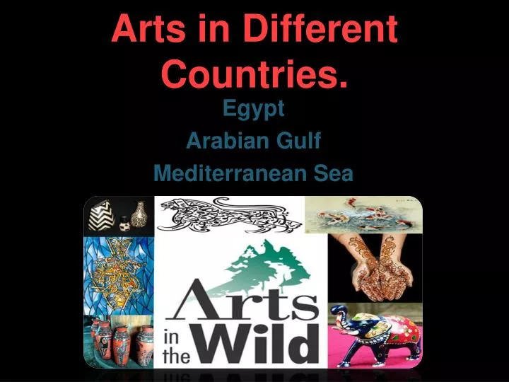 arts in different countries
