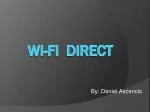 Wi-Fi Direct - slide 1