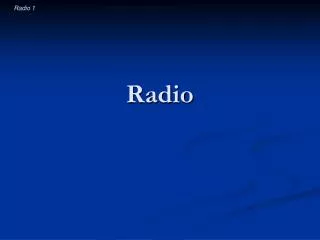 Radio