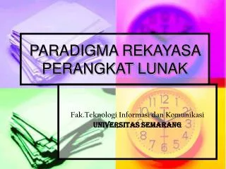 paradigma rekayasa perangkat lunak