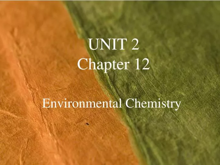 unit 2 chapter 12