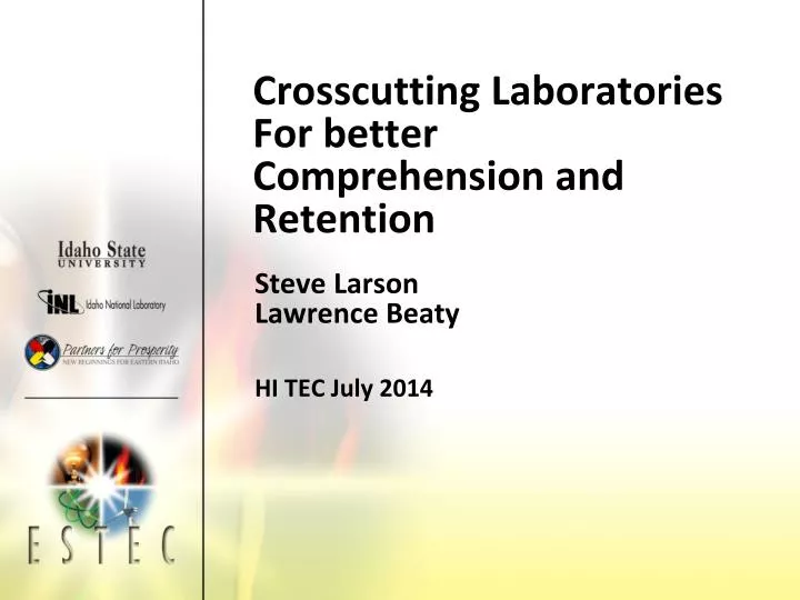 crosscutting laboratories for better comprehension and retention