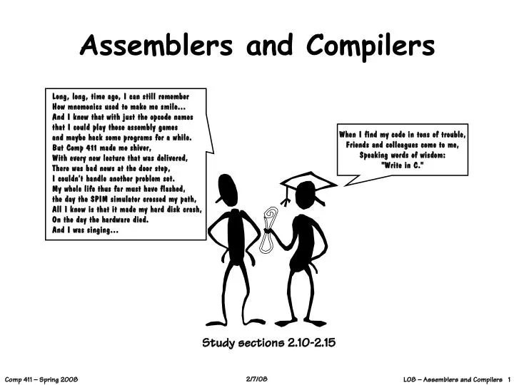 assemblers and compilers