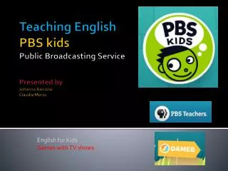 English for Kids Games with TV shows