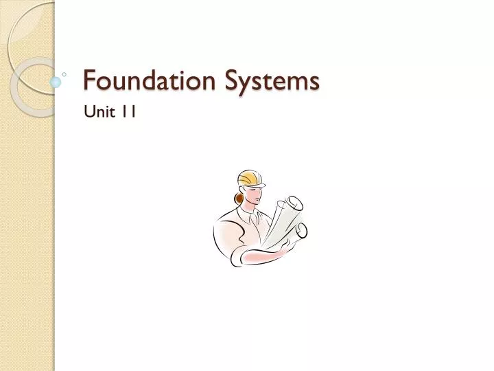 foundation systems