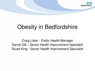 Obesity in Bedfordshire
