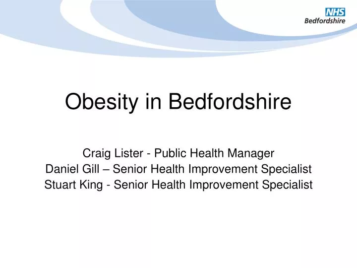 obesity in bedfordshire