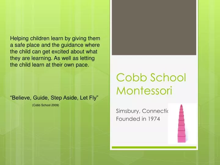 cobb school montessori