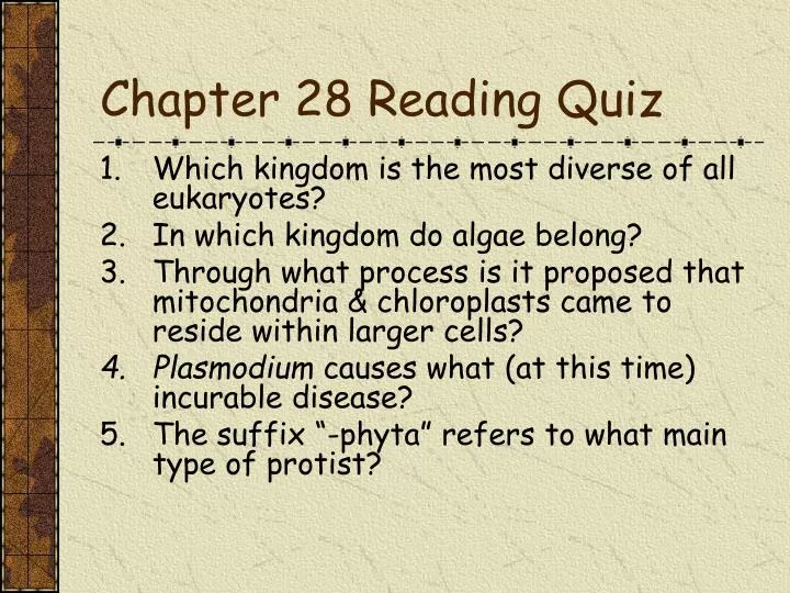 chapter 28 reading quiz