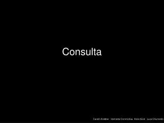 consulta