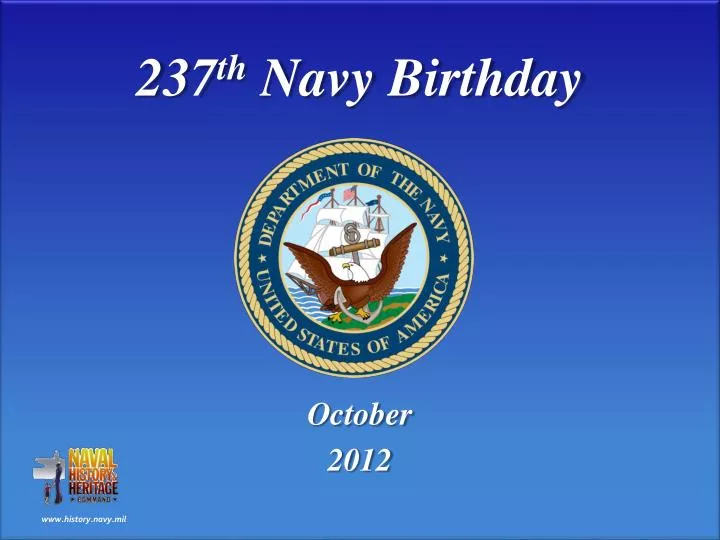 237 th navy birthday