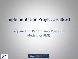 Implementation Project 5-6386-1