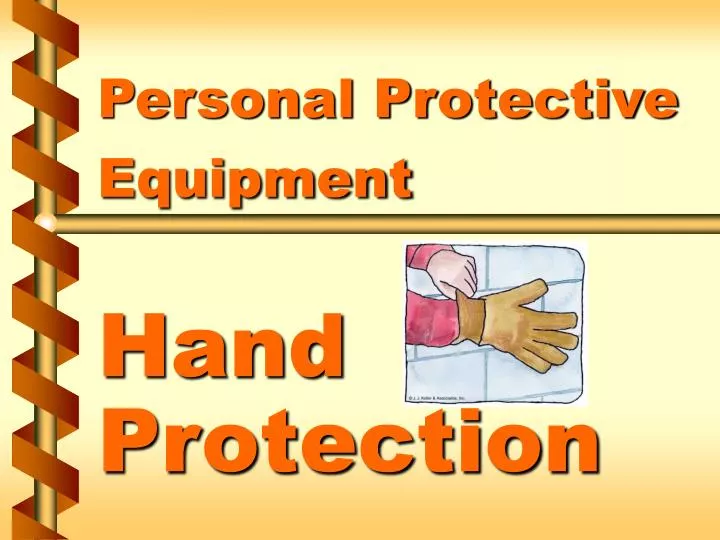 personal protective equipment hand protection