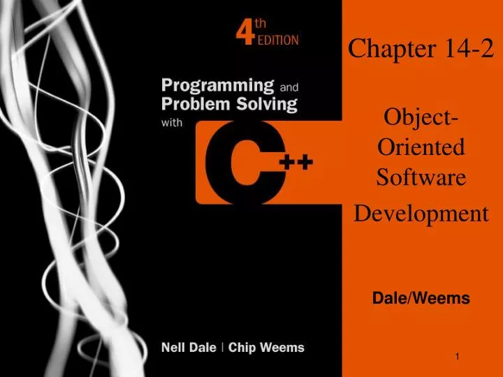 chapter 14 2 object oriented software development
