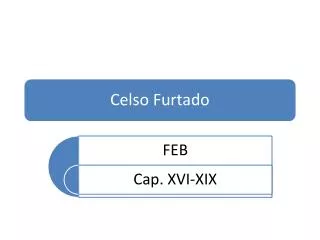 ECONOMIA BRASILEIRA (Final Séc. 18)