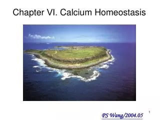 Chapter ? . Calcium Homeostasis