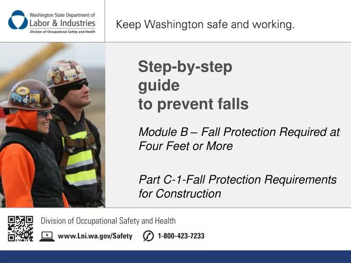 step by step guide to prevent falls