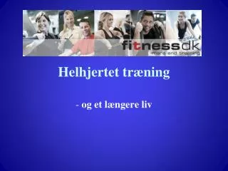 helhjertet tr ning