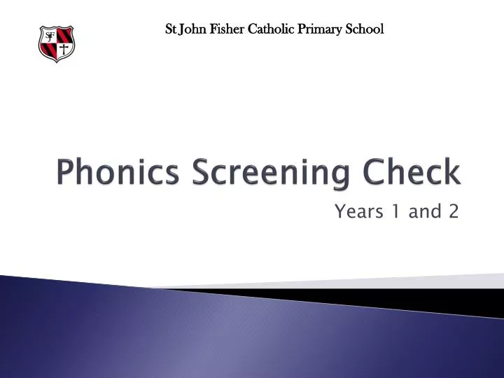 phonics screening check