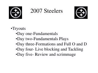 2007 Steelers