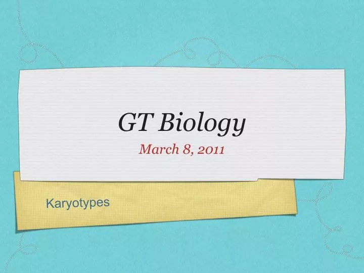 gt biology