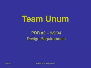 Team Unum
