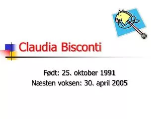 claudia bisconti