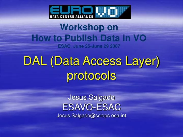 dal data access layer protocols