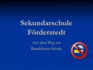 sekundarschule f rderstedt