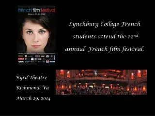 Byrd Theatre Richmond, Va March 29, 2014