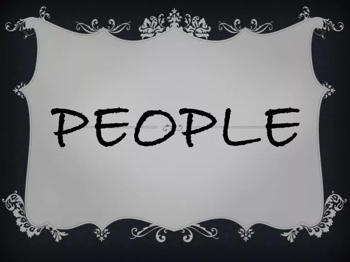 people