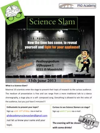 Science Slam