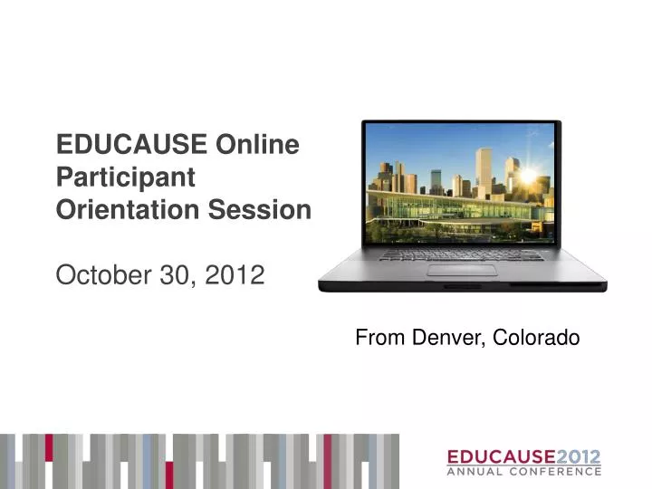 educause online participant orientation session october 30 2012
