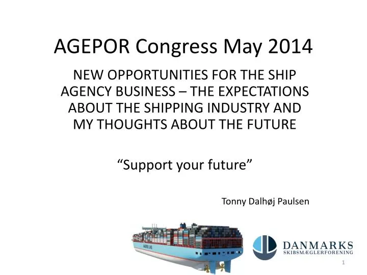 agepor congress may 2014