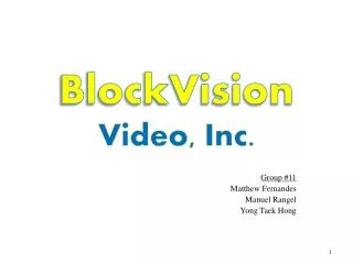 BlockVision Video, Inc.