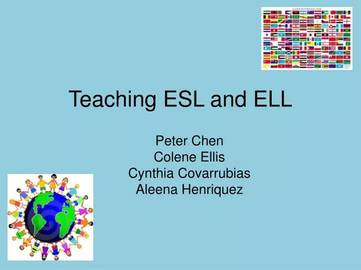 teaching esl and ell
