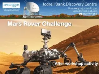 Mars Rover Challenge